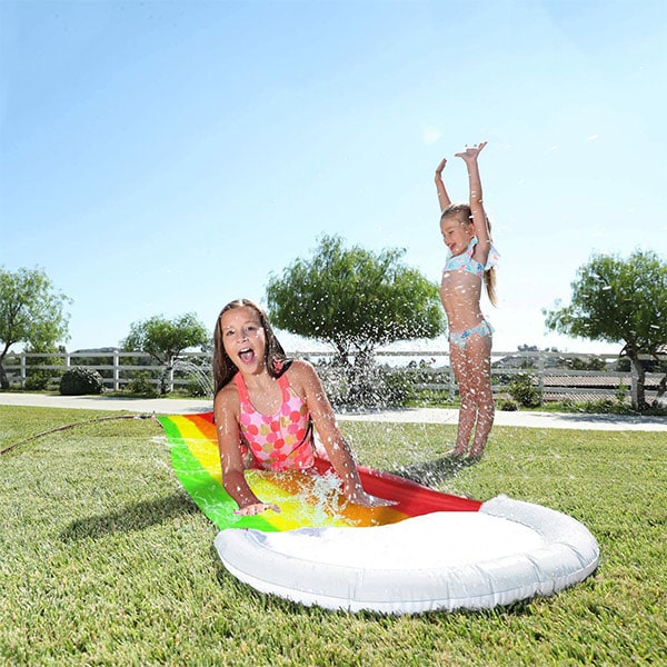 vandrutsjebane med sprinkler