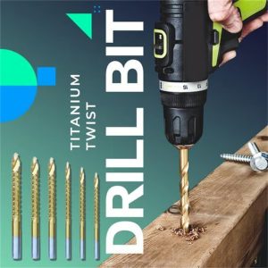 Sæt med spiralbor (6 stk) | TWISTBIT
