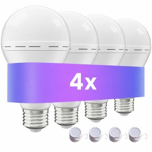 Genopladelige Nødpærer (Sæt af 4) | EVOBULBS